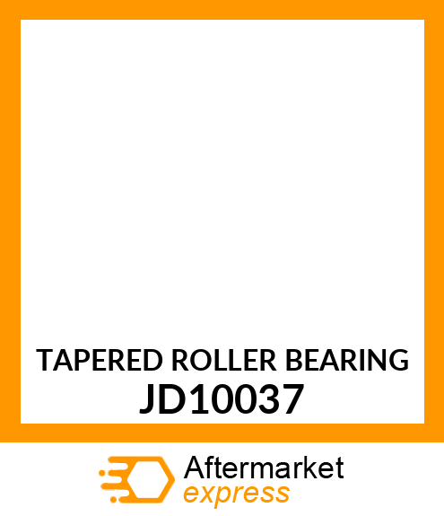 TAPERED ROLLER BEARING JD10037