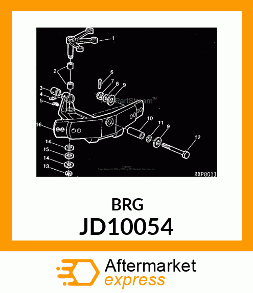 NEEDLE BEARING JD10054