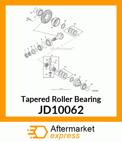 Tapered Roller Bearing JD10062