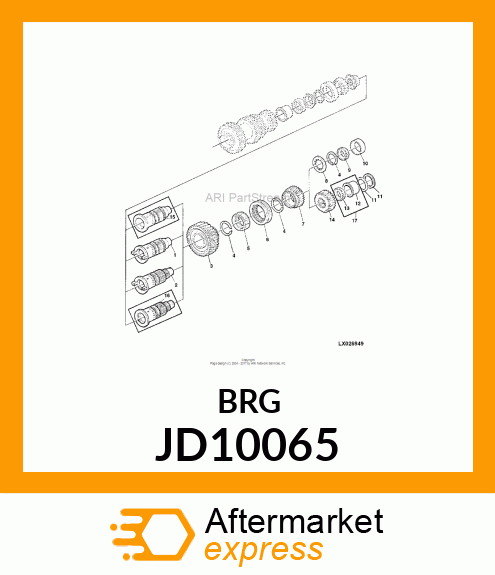 BEARING CONE JD10065