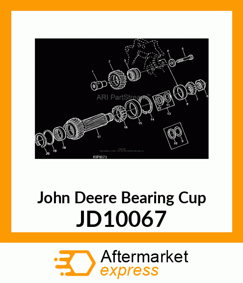 BEARING CUP JD10067