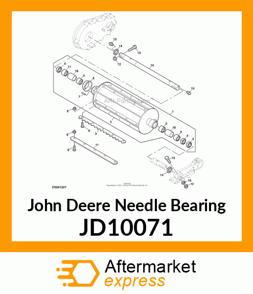 NEEDLE BEARING JD10071