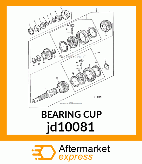 BEARING jd10081