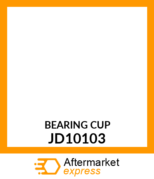 BEARING CUP JD10103