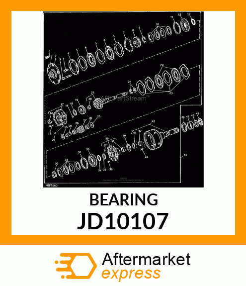 BEARING JD10107