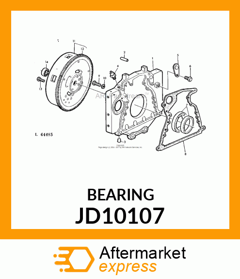 BEARING JD10107