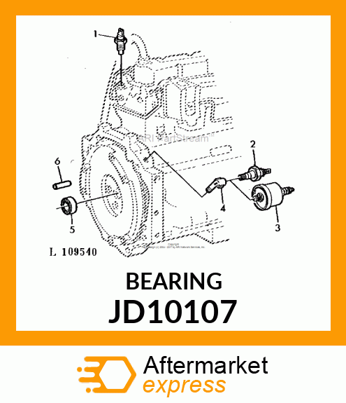 BEARING JD10107