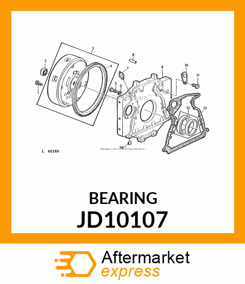 BEARING JD10107