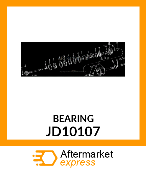 BEARING JD10107