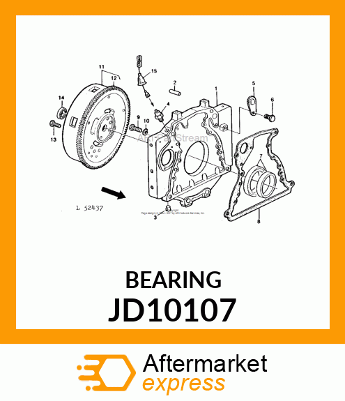 BEARING JD10107