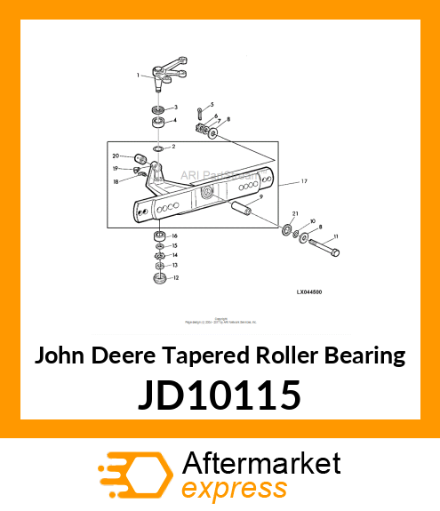 TAPERED ROLLER BEARING JD10115