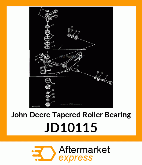 TAPERED ROLLER BEARING JD10115