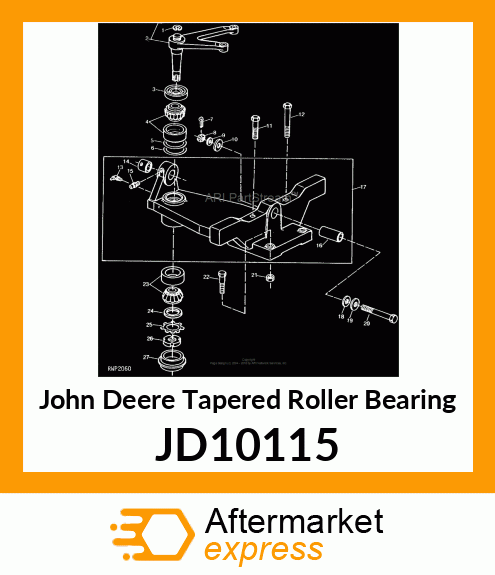 TAPERED ROLLER BEARING JD10115