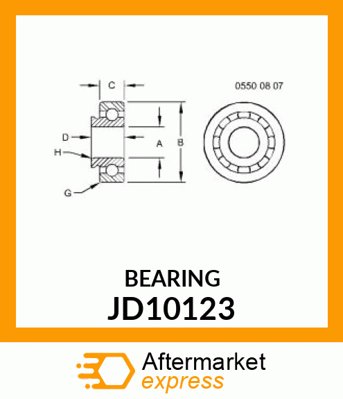 BEARING BALL JD10123