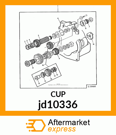 ROLLER BEARING,ASSY jd10336