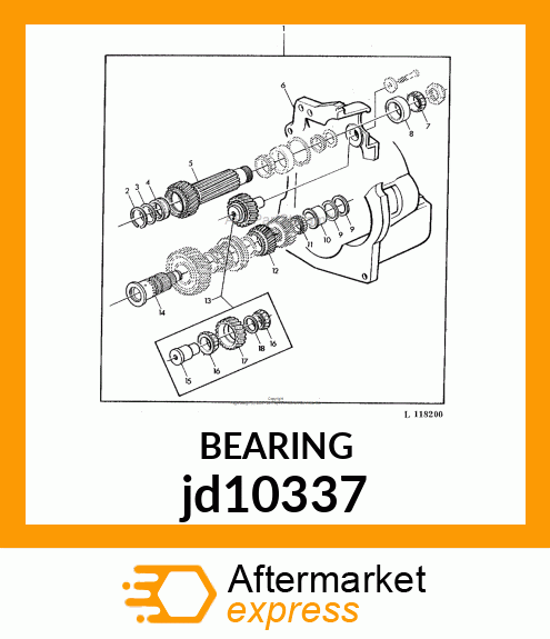 ROLLER BEARING,ASSY jd10337