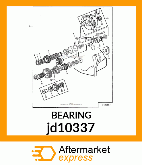 ROLLER BEARING,ASSY jd10337