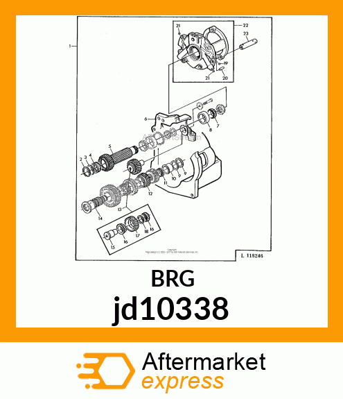 ROLLER BEARING,ASSY jd10338