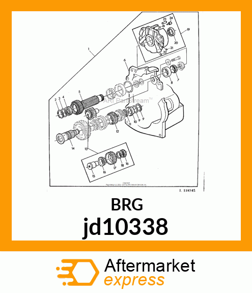 ROLLER BEARING,ASSY jd10338