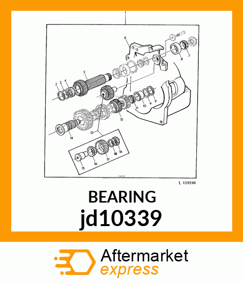 ROLLER BEARING,ASSY jd10339