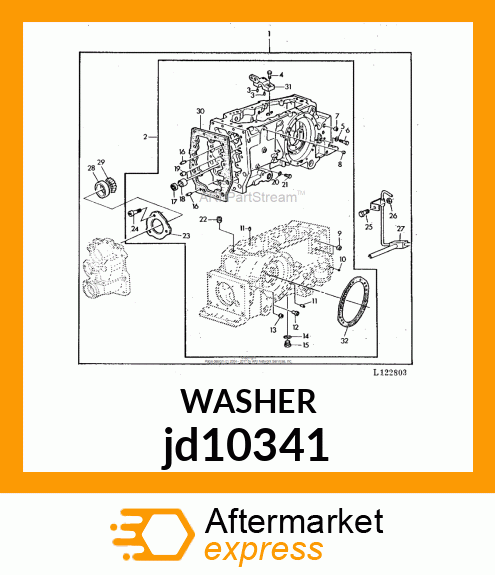 ROLLER BEARING, ASSYROLLER BEARING, jd10341