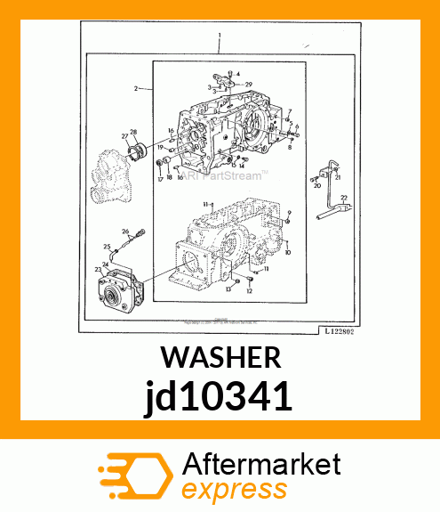 ROLLER BEARING, ASSYROLLER BEARING, jd10341