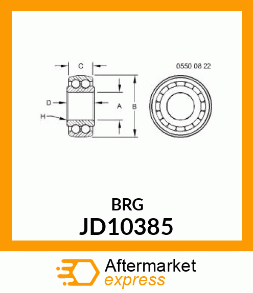 Ball Bearing JD10385