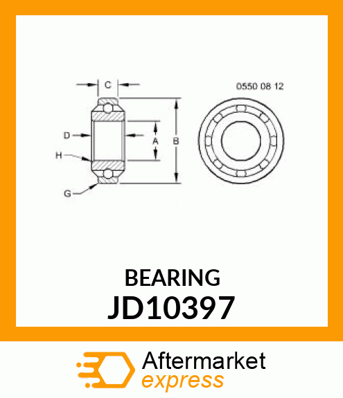 BEARING JD10397