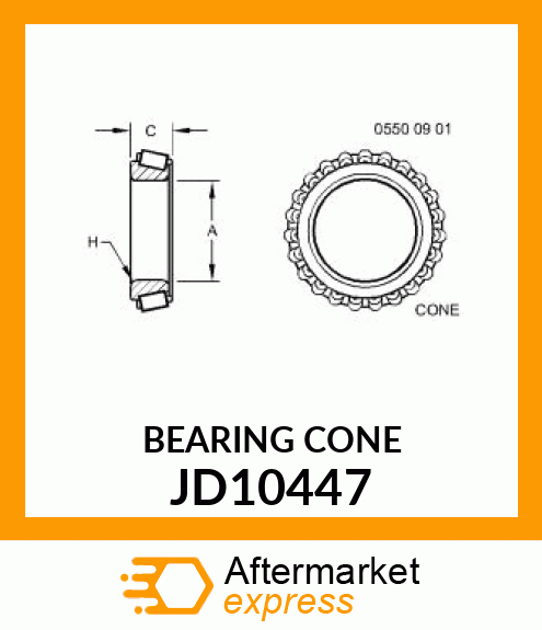 BEARING CONE JD10447