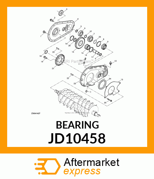 BALL BEARING JD10458