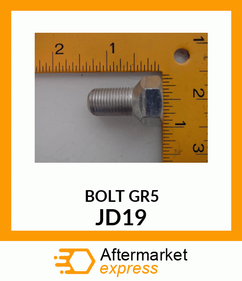 BOLT,HUB JD19