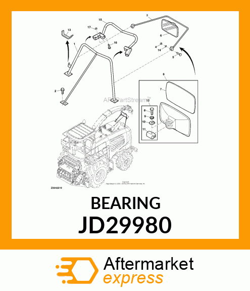 BALL BEARING JD29980