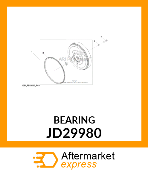 BALL BEARING JD29980