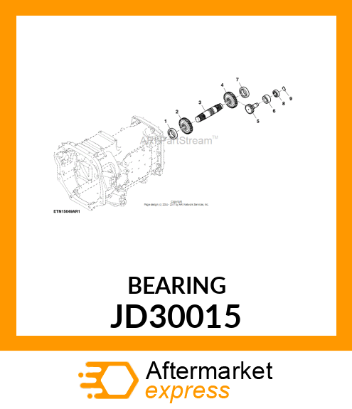 BALL BEARING JD30015