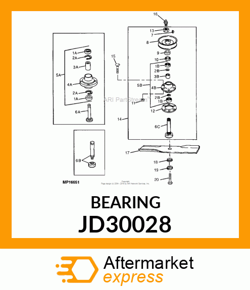 BALL BEARING JD30028