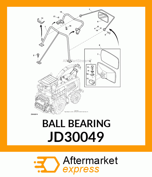 BALL BEARING JD30049