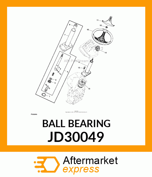 BALL BEARING JD30049
