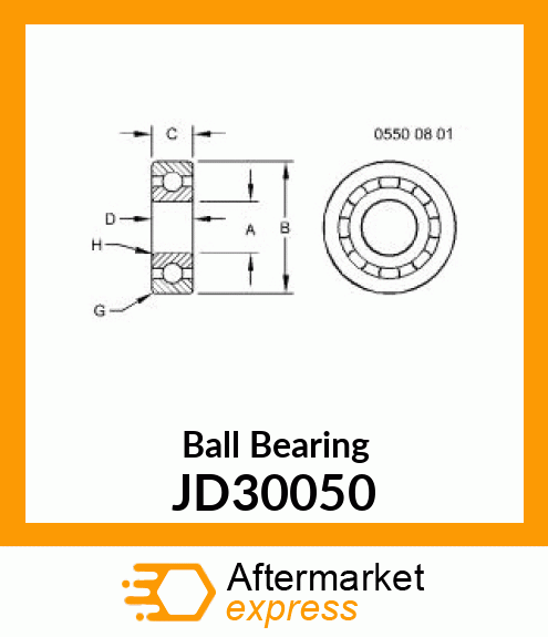 Ball Bearing JD30050