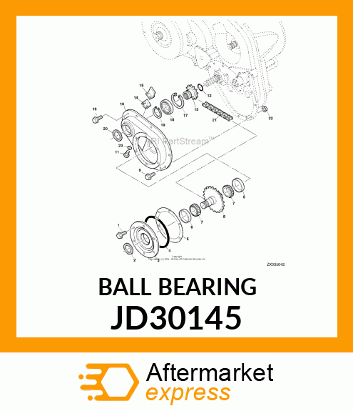 BALL BEARING JD30145