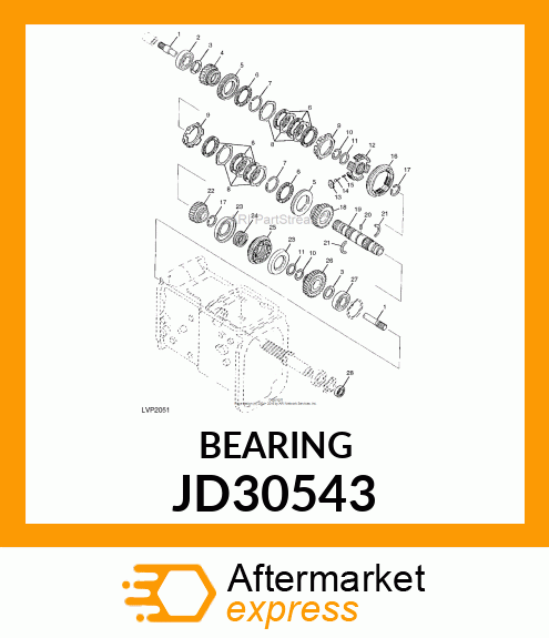 BALL BEARING JD30543