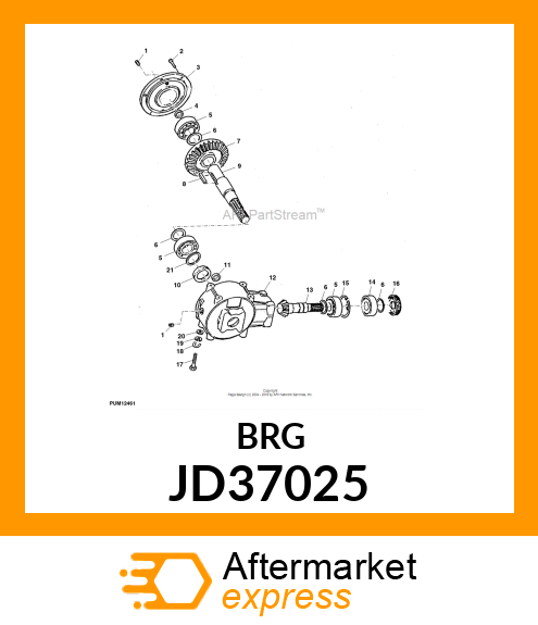 CYLINDRICAL ROLLER BEARING JD37025