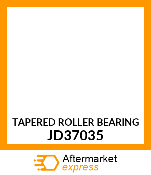 TAPERED ROLLER BEARING JD37035