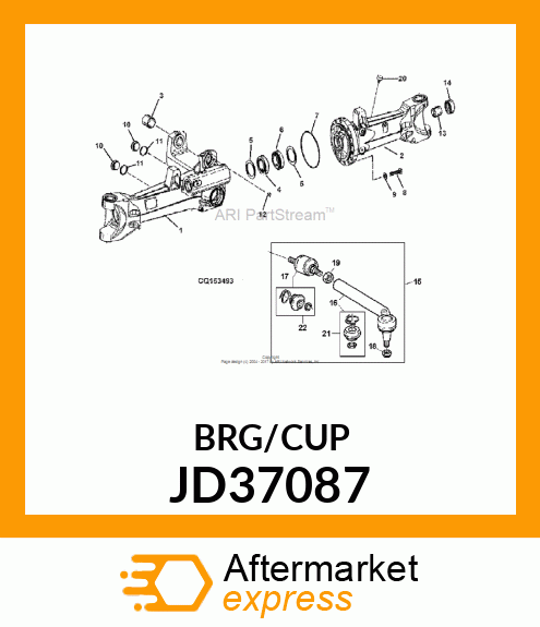 TAPERED ROLLER BEARING JD37087