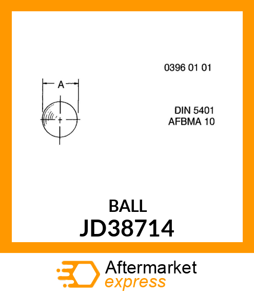 CHECK BALL JD38714