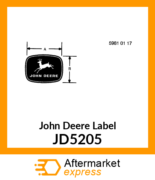 DECAL JD5205