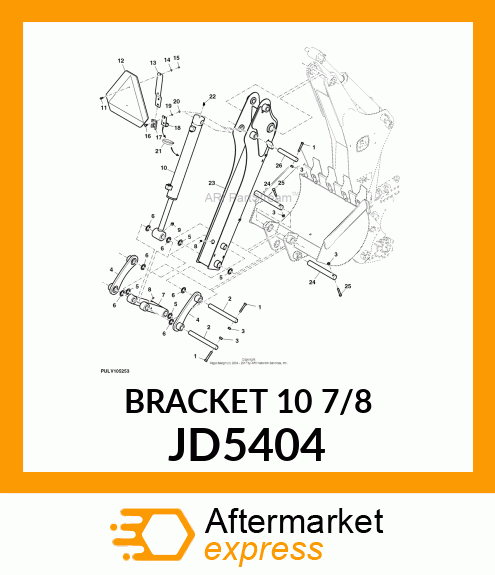 BRACKET, SMV MOUNTING JD5404