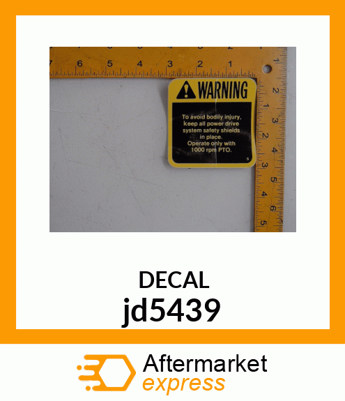 LABEL, (WARNING) jd5439