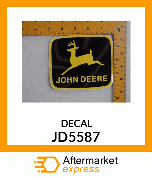 LABEL, TRADEMARK, LEAPING DEER JD5587