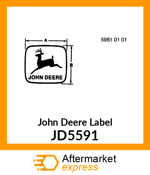 LABEL, TRADEMARK, LEAPING DEER JD5591