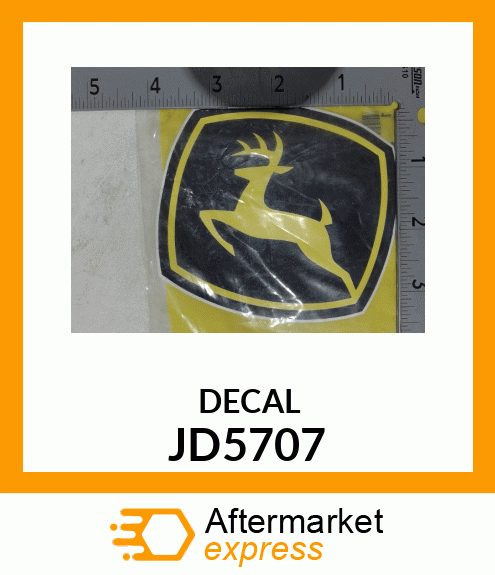 LABEL, TRADEMARK, LEAPING DEER JD5707